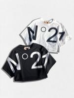 オーバーフィットクルーネックTシャツ
