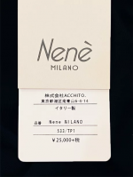 Nenè Milano×Studio Route 134ミラノジャージ ワイドパンツ