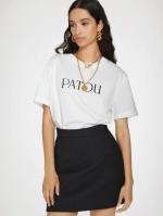 ロゴクルーネックTシャツ