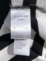 ショート丈ボーダーTシャツ