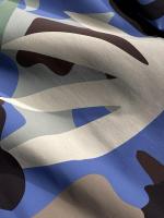 ジオメトリック柄ナイロンショートパンツ