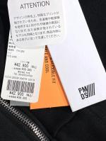 ノルディック柄ダブルジップフーディ
