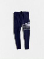 カシミア混ウールニットパンツ