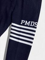 カシミア混ウールニットパンツ