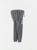 カシミア混ウールニットパンツ