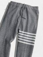 カシミア混ウールニットパンツ