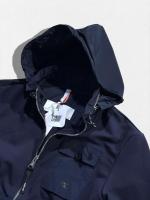 ダブルジップスウェットパーカー