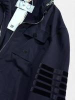 ダブルジップスウェットパーカー