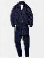 ダブルジップスウェットパーカー