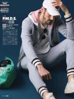 テーパードスウェットパンツ