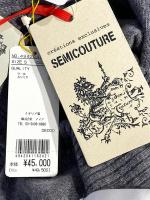 カシミア混ウールニット