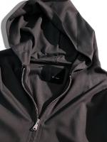 ロングスリーブダブルジップパーカー