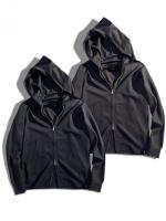 ロングスリーブダブルジップパーカー