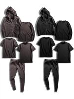 ロングスリーブダブルジップパーカー