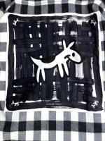バンダナ付ウールカシミヤチェックシャツ